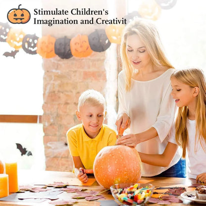 " 10-Piece Professional Pumpkin Carving Kit with Carrying Bag – Perfect for Halloween Fun!"