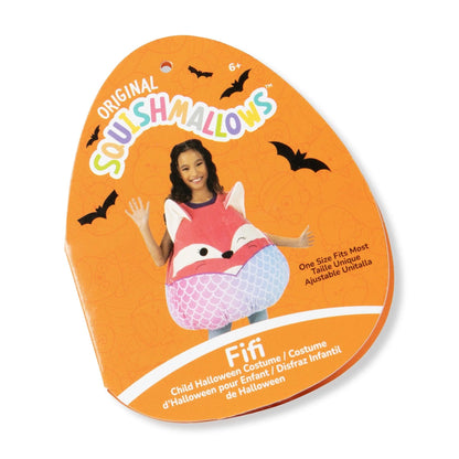 "Adorable  Fifi Mermaid Halloween Costume for Kids - Super Soft Official Jazwares Plush!"