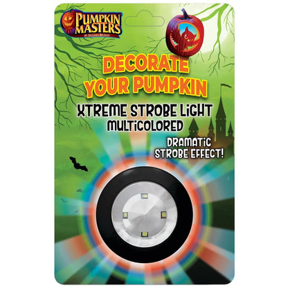 "Illuminate Your Halloween: Multi-Color Xtreme Strobe Pumpkin Light by "