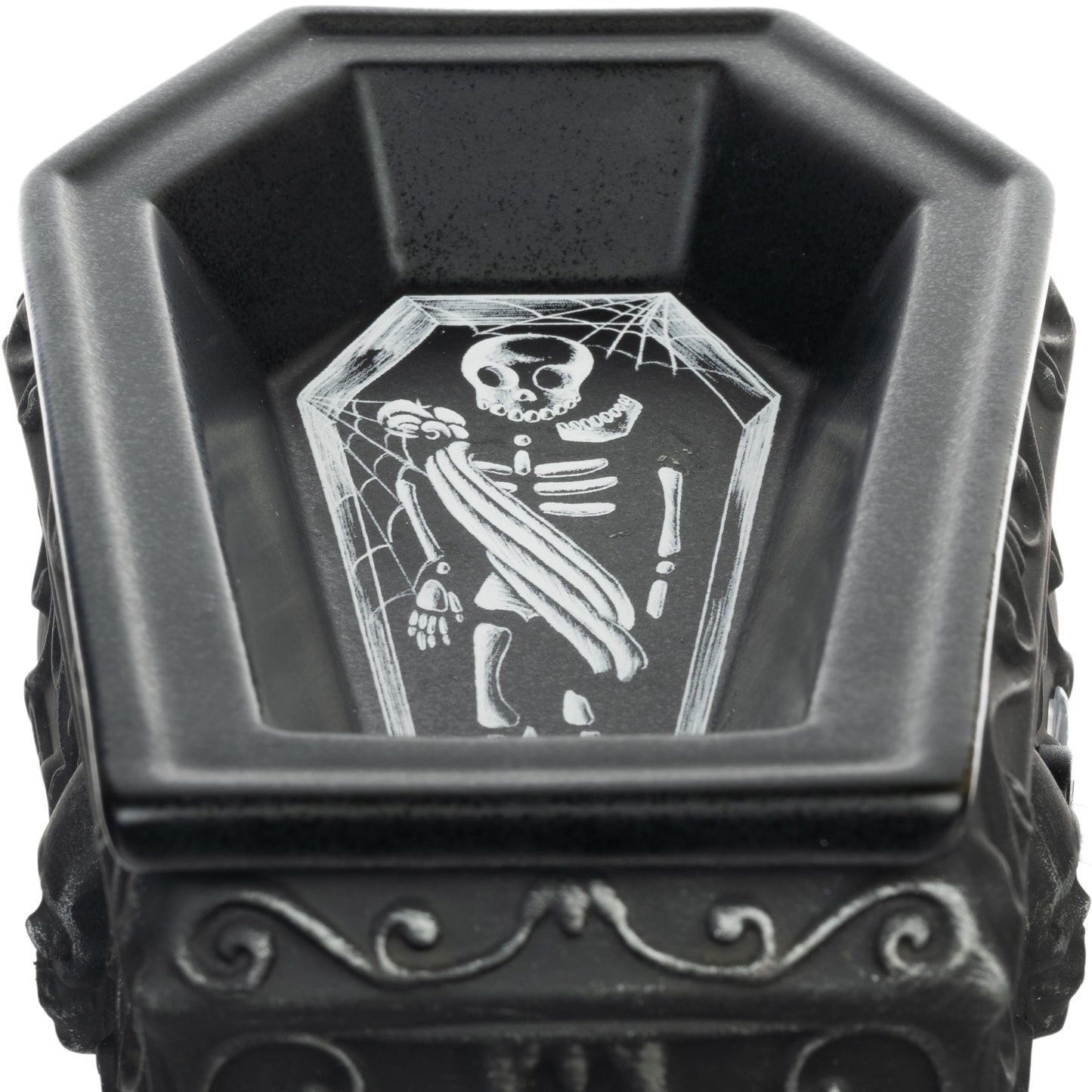 " Muerto Wide Wax Warmer - Elevate Your Space with Spooky Elegance!"