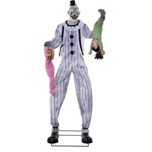 Spirit Halloween 7 Ft Clowning around Animatronic Decoration Animated Décor | Speaks Six Different Phrases Spirit Halloween