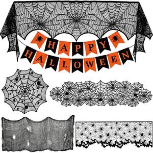 Transform your Halloween or themed event with the Colovis 38PCS Indoor Party Decoration Set! Featuring a table runner, mantel scarf, creepy cloth, 3D bats, lampshade, and more for the ultimate spooky vibe! Perfect for unforgettable celebrations! Colovis