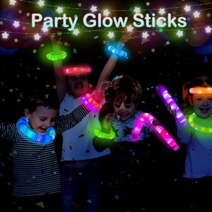 Light up the night with our Glow Sticks Party Pack! 12 neon glow necklaces & bracelets perfect for kids' parties, Halloween fun, camping adventures, and dance parties. Ideal for celebrations and nighttime events! Get ready to glow! Kannove