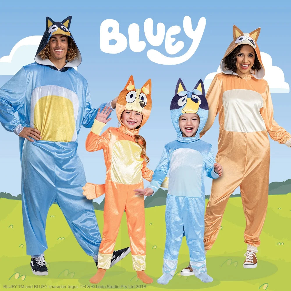 Adorable Bluey Halloween Costume for Toddler - Size 2T by