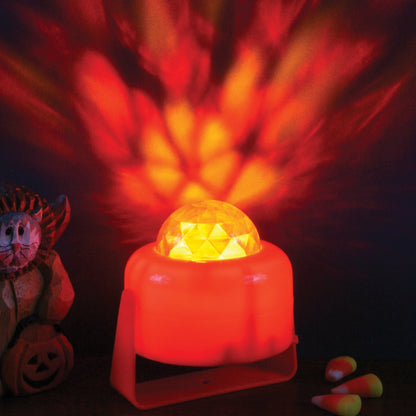 "Spook-tacular Halloween Flaming Pumpkin Lite by  !"