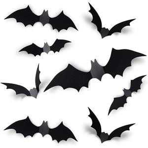 Transform your space this Halloween with Coogam's 60PCS 3D PVC Bat Decorations! Perfect for DIY wall decals, indoor parties, and festive decor. Available in 4 sizes for a spooky touch! 🦇🎃 #HalloweenDecor #HomeDecor #DIYDecor Coogam